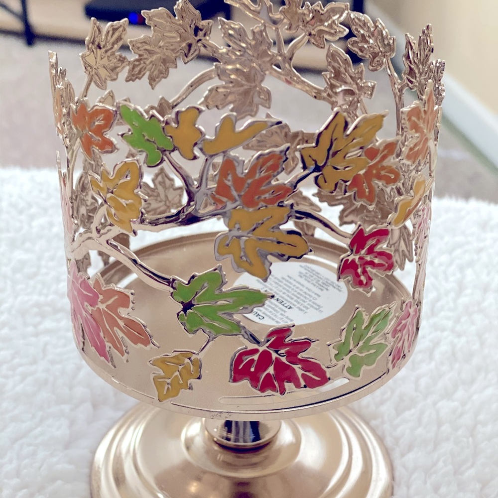BBW FALL CANDLE HOLDER